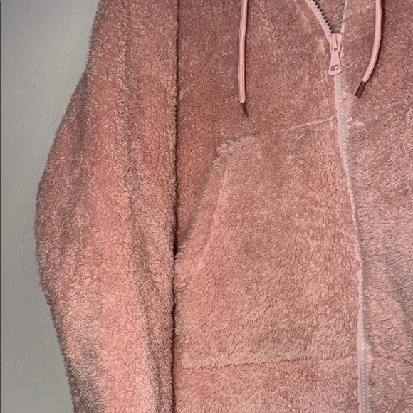 Cozy Pink Zip Jacket - Picture 2 of 4